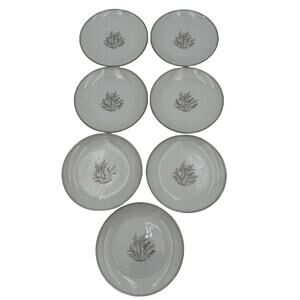 Vintage Taryn Bread and Butter Plates Flooral Set of 7